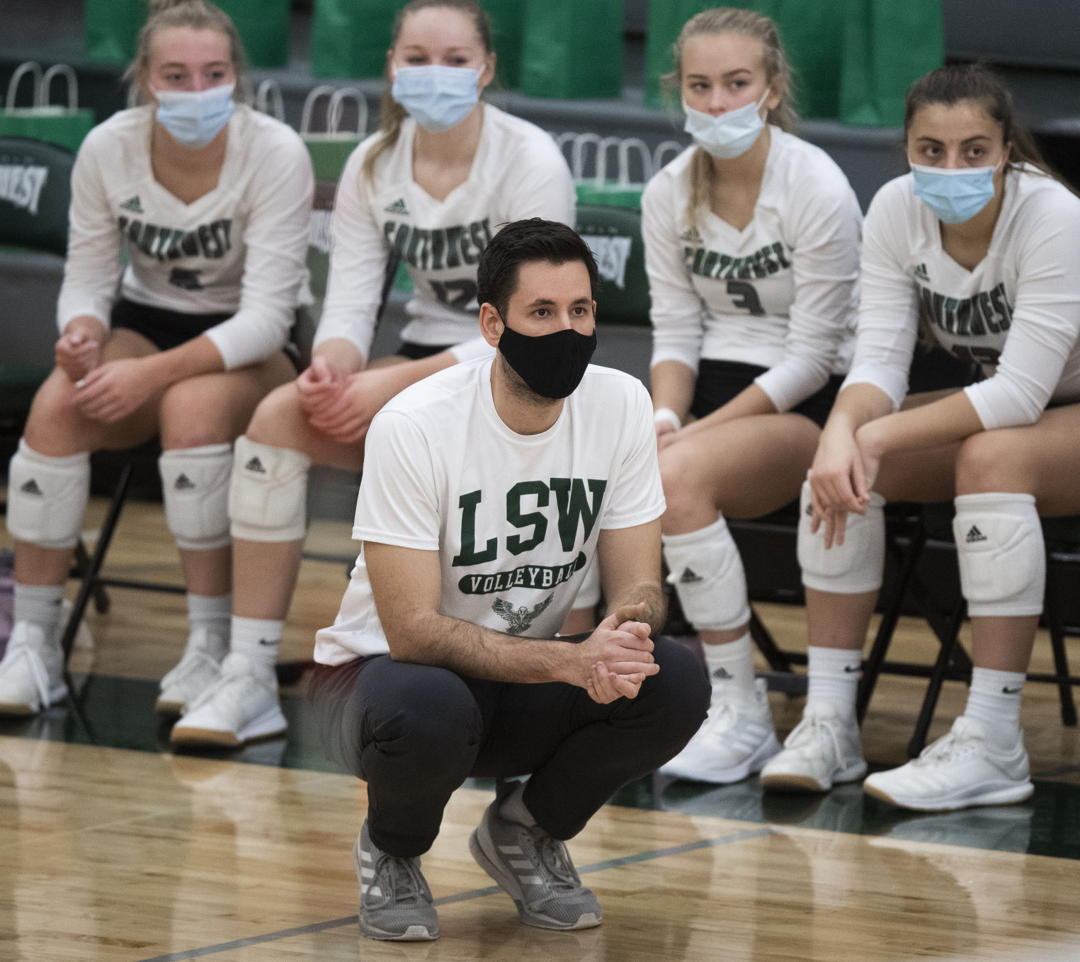 A-6 district volleyball, 10/28